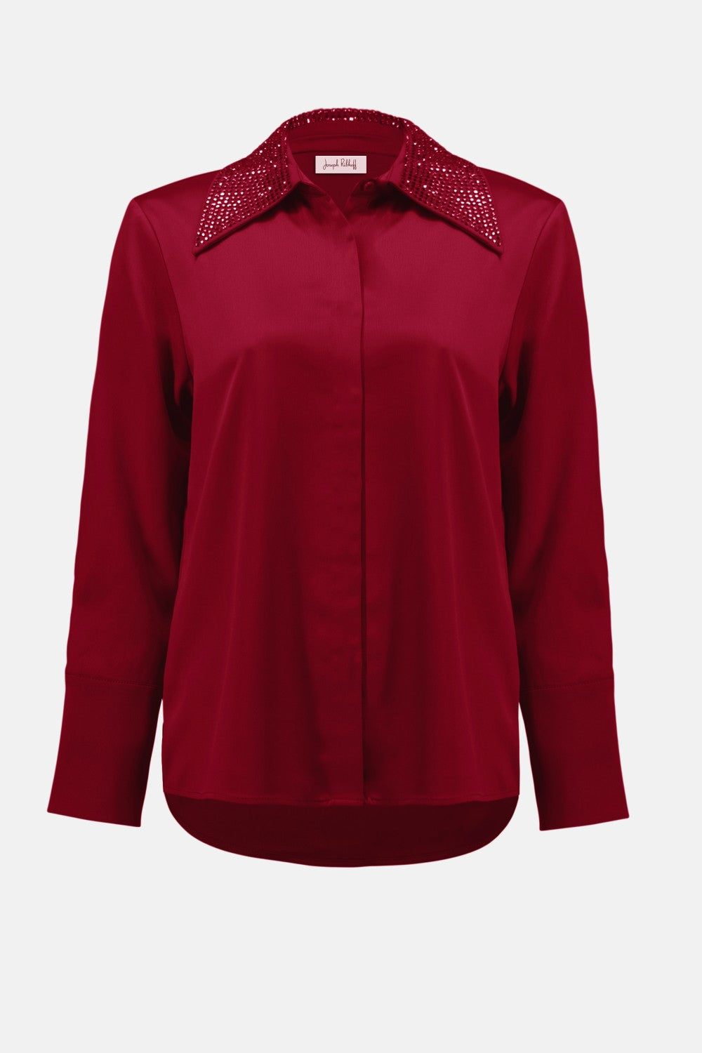 Joseph Ribkoff Blouse 254926-CHR Deep Cherry