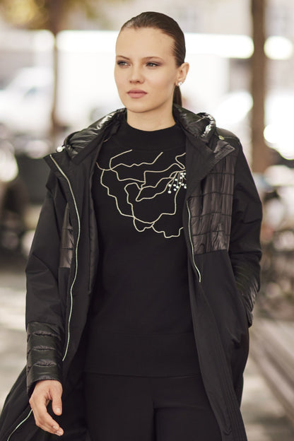 Frank Lyman Sweater 254910 Black