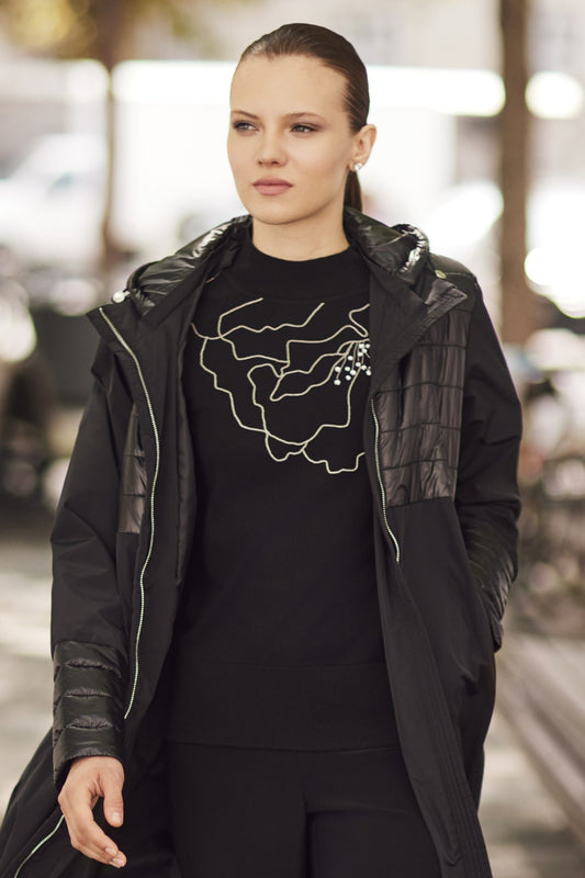 Frank Lyman Sweater 254910 Black