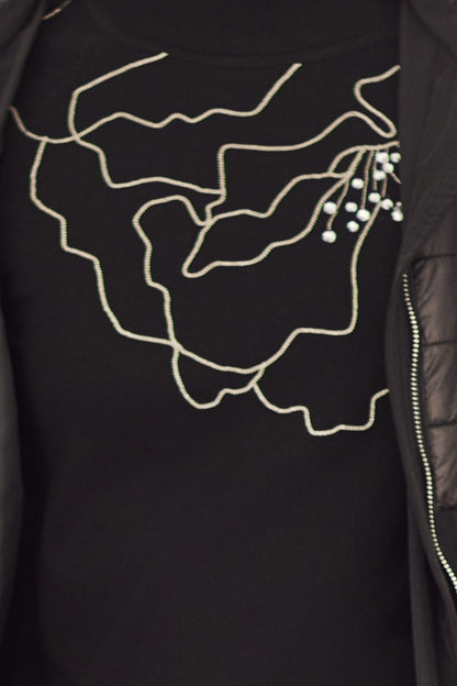 Frank Lyman Sweater 254910 Black