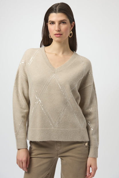 Joseph Ribkoff Sweater 254949 Oyster