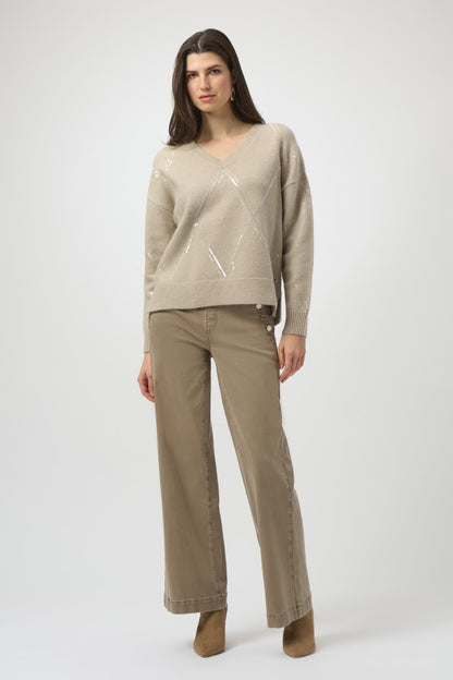 Joseph Ribkoff Sweater 254949 Oyster