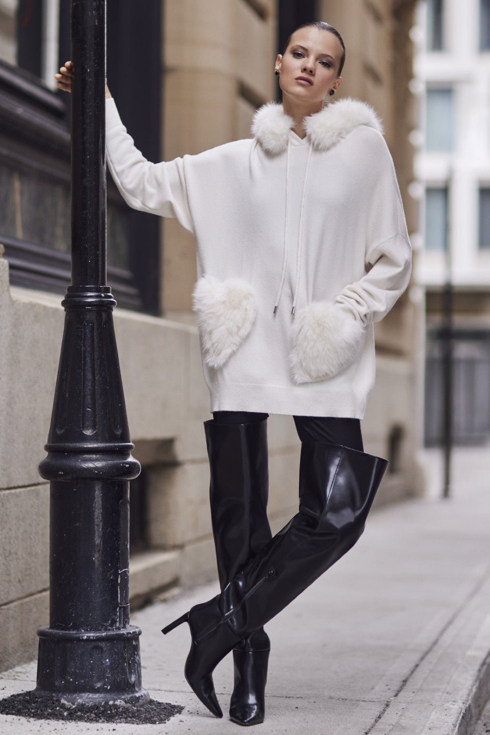 Frank Lyman Pullover 254951 Winter White