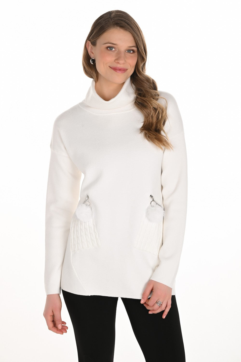 Frank Lyman Pullover 254987 Winter White
