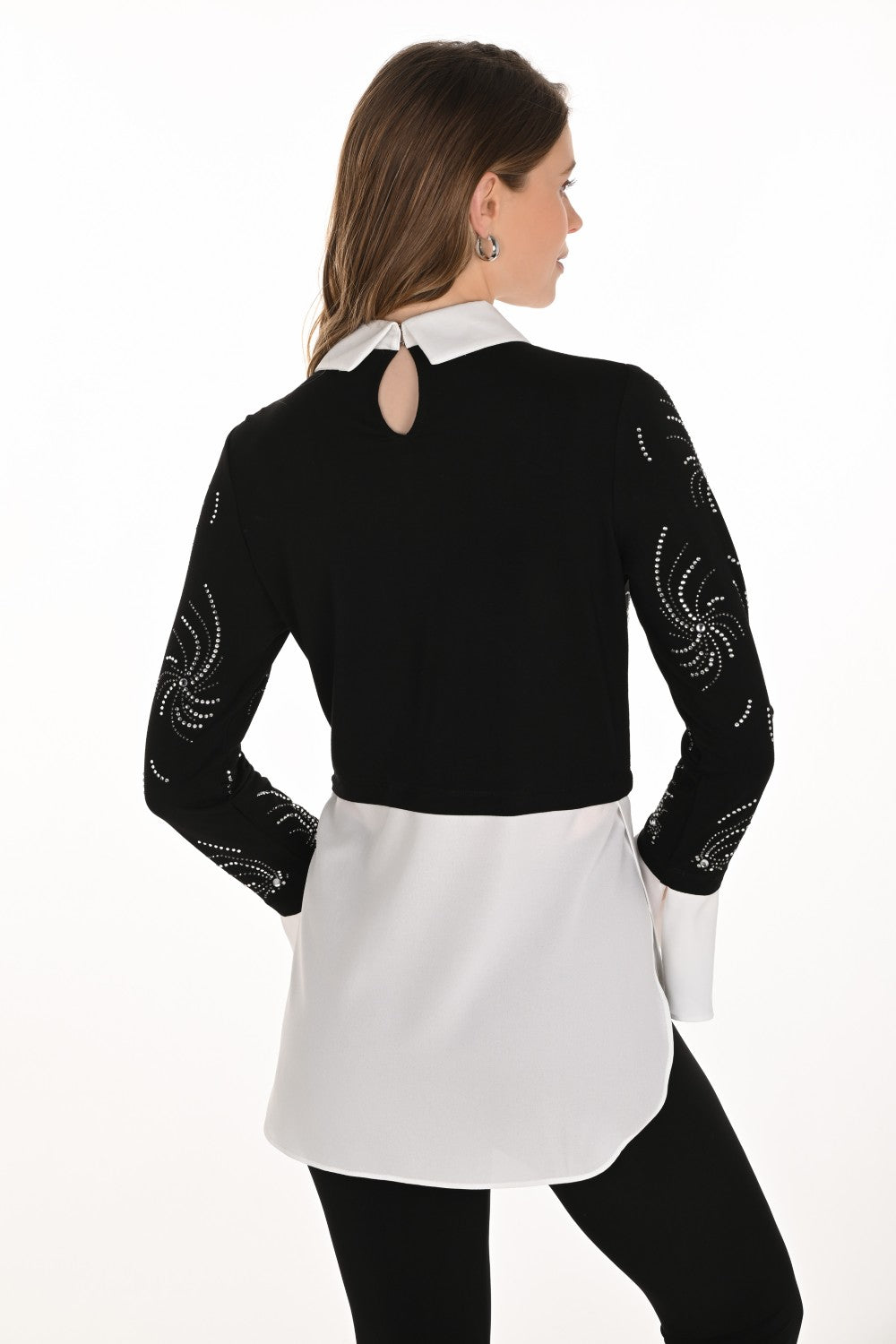 Frank Lyman Top 254990 Black/White