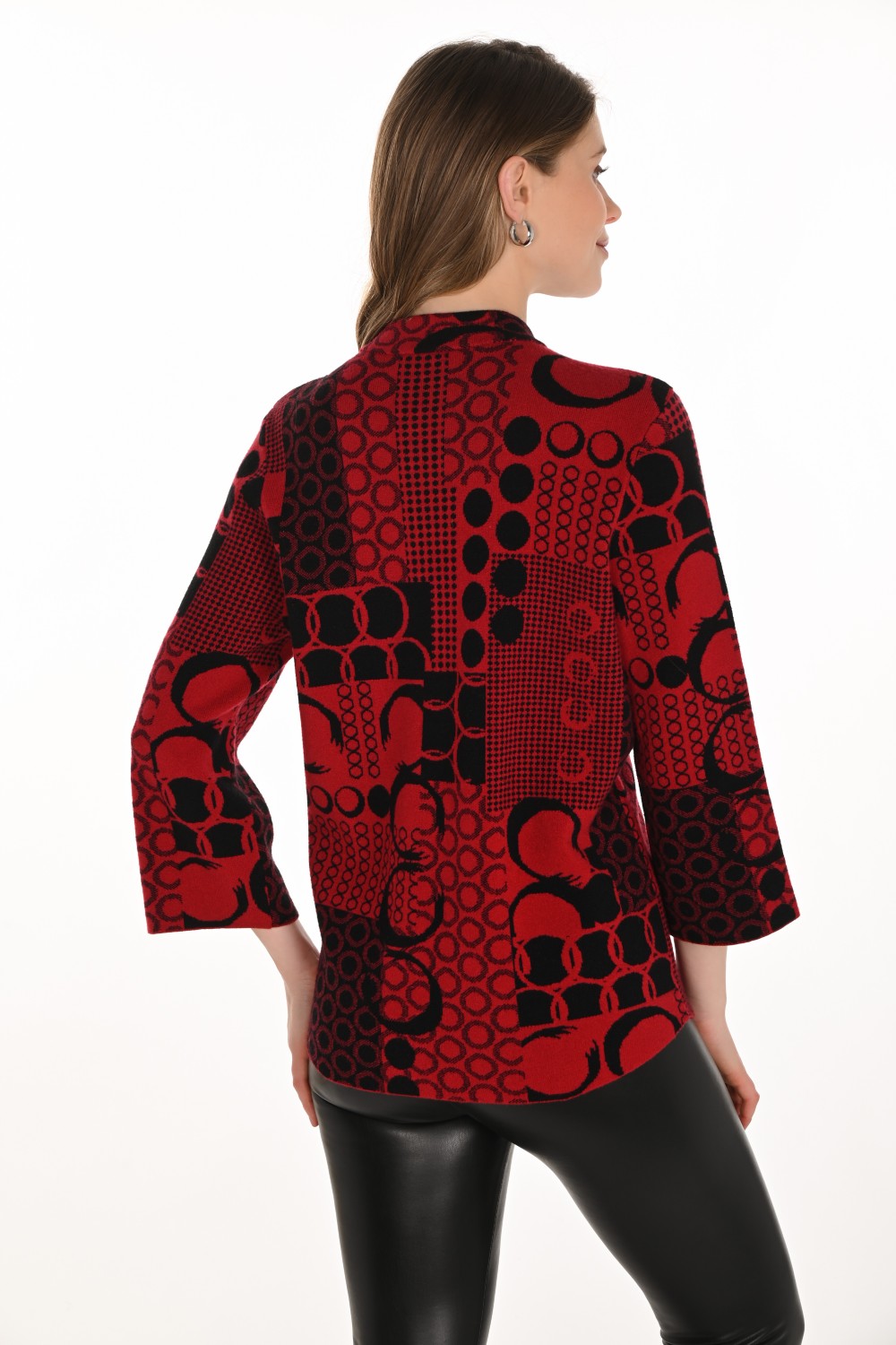 Frank Lyman Jacket 254992 Tomato/Black