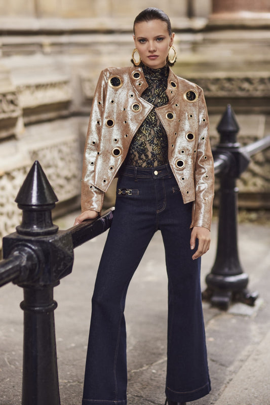 Frank Lyman Jacket 254997 Cognac/Gold