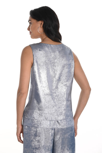 Frank Lyman Top 256396 Blau/Silber