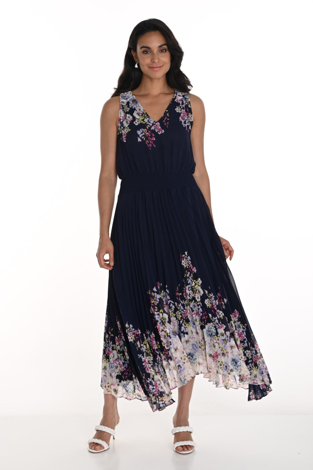 Frank Lyman Dress 256712U Blue/Blush