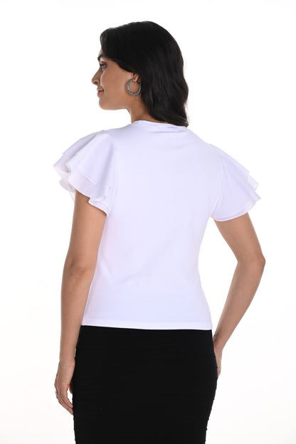 Frank Lyman Top 256757u blanco