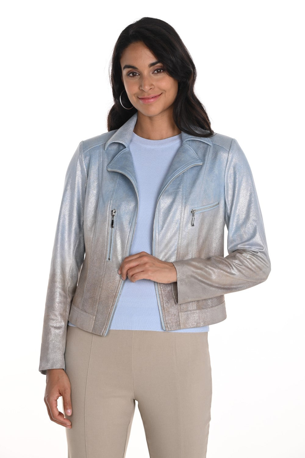 Frank Lyman Jacket 256799U Blue/Bronze