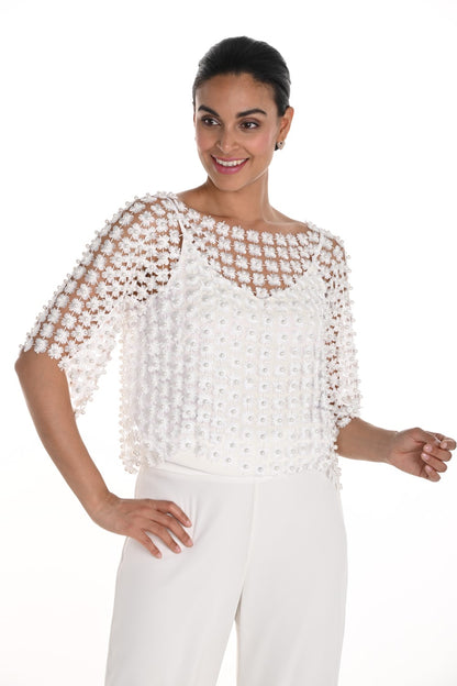 Frank Lyman Top 258727u Off White