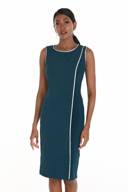 Lyman Dress 259011 Dark Teal
