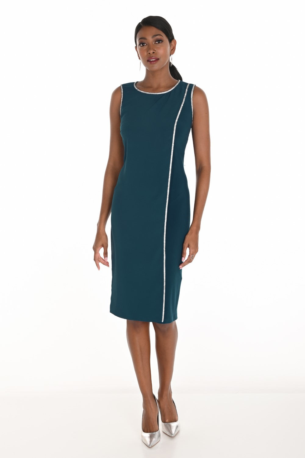 Lyman Dress 259011 Dark Teal
