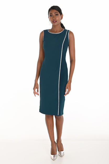 Lyman Dress 259011 Dark Teal