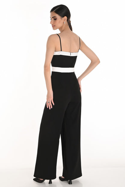 Lyman Jumpsuit 259104-BOW Black/Off White