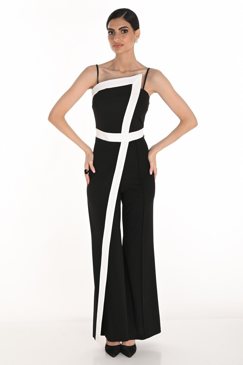 Lyman Jumpsuit 259104-BOW Black/Off White