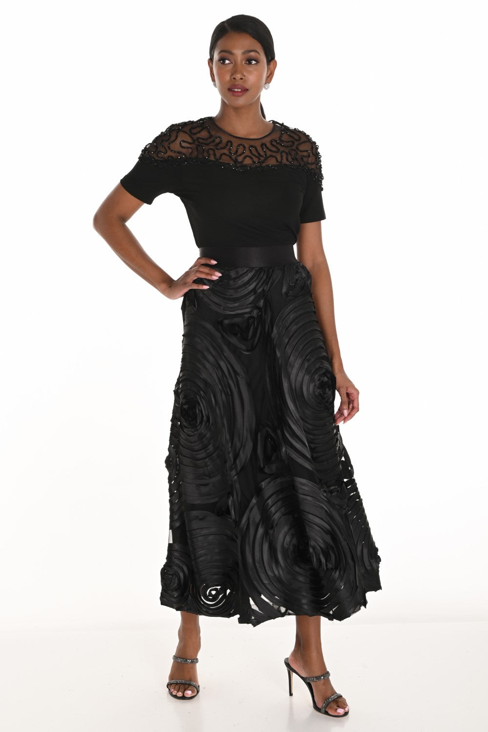 Frank Lyman Falda 259248 negro