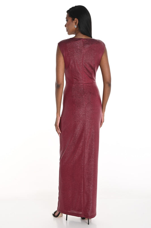 Lyman Dress 259323 Bordeaux