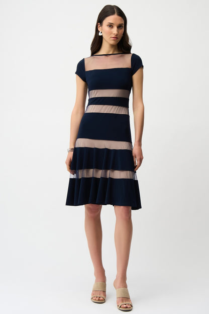 Joseph Ribkoff Dress 261050 Midnight Blue