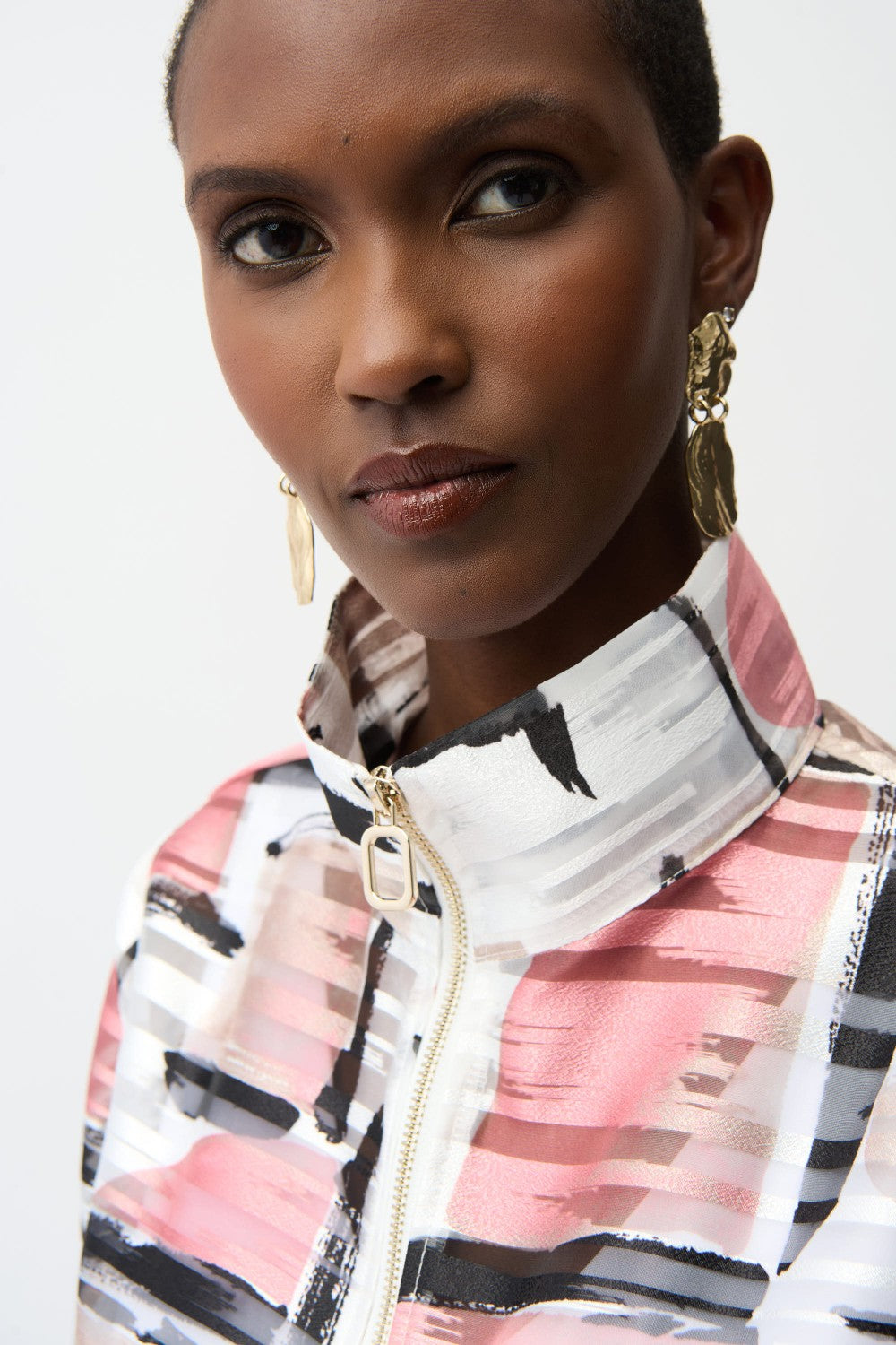 Joseph Ribkoff Jacke 261052 Vanille/Mehrfarbig