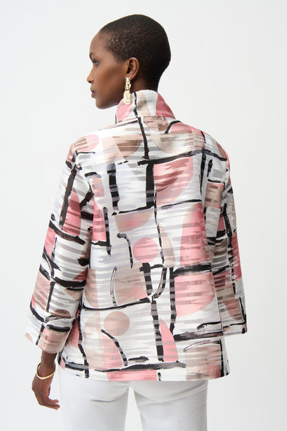 Joseph Ribkoff Jacke 261052 Vanille/Mehrfarbig