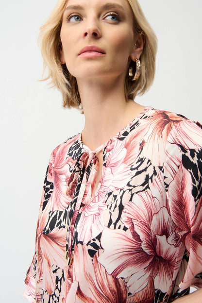 Joseph Ribkoff Top 261068 Beige/Multi