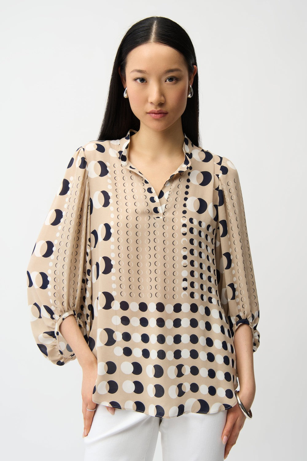 Joseph Ribkoff Tunic 261099 Beige/Multi