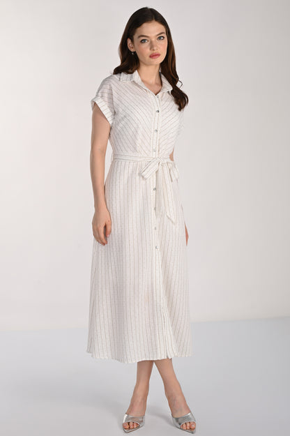 Frank Lyman 261102 Off-White/Taupe