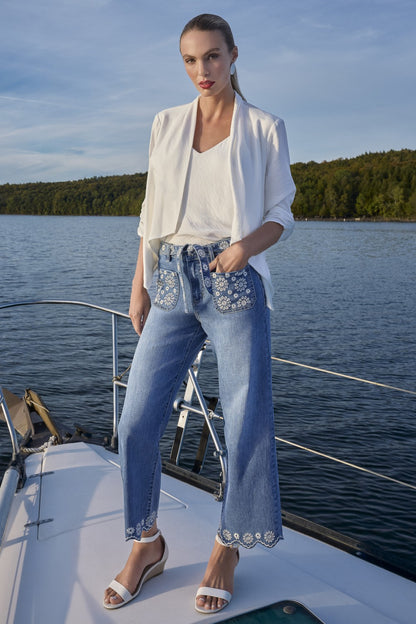 Frank Lyman Denim Pant 261666 Blue