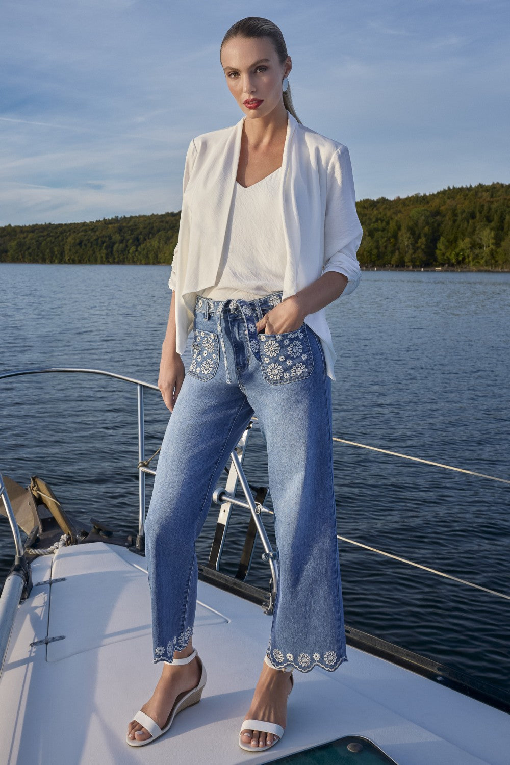 Frank Lyman Jacket 261107-OW Off White