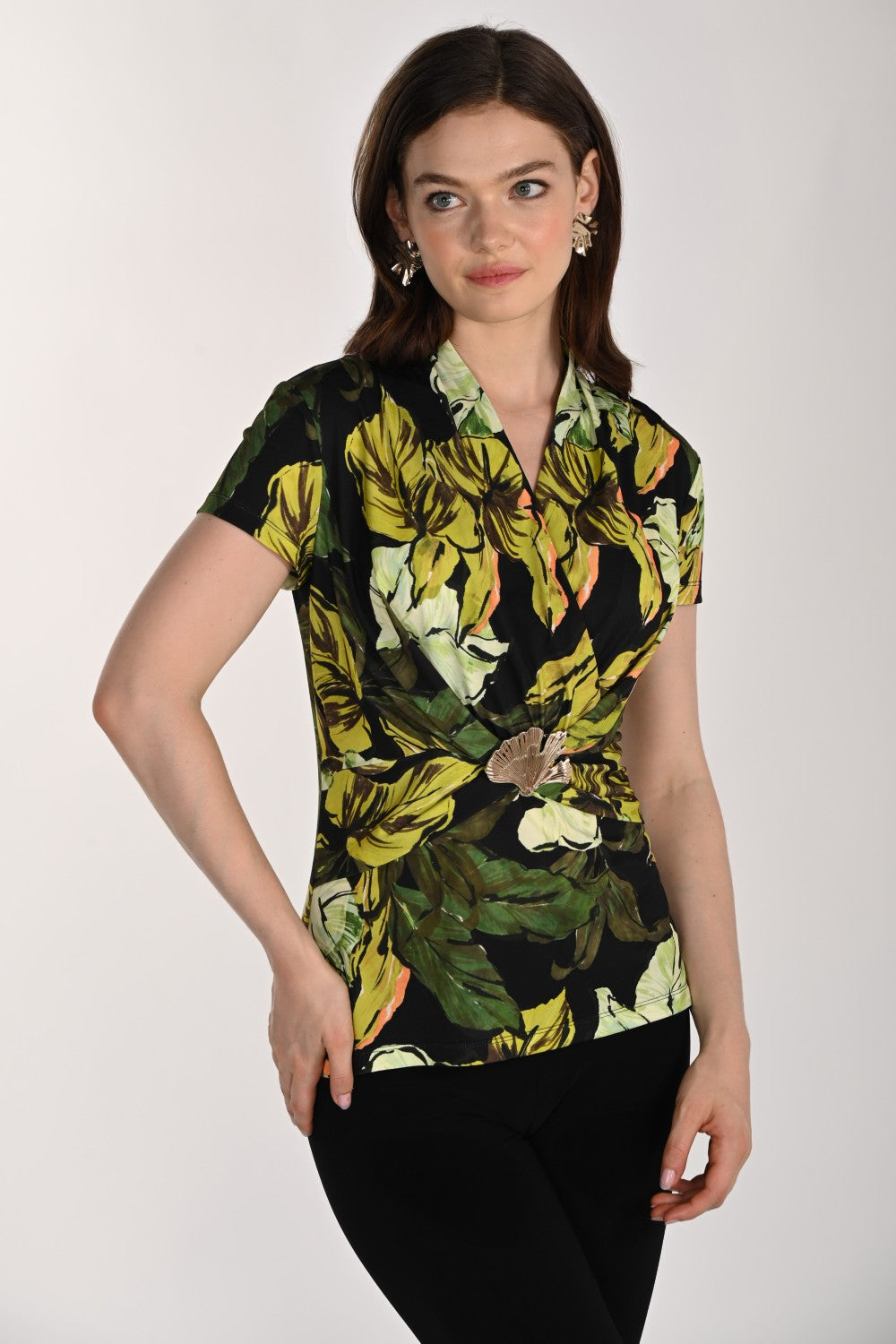 Frank Lyman Top 261167 Black/Green