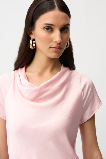 Joseph Ribkoff Top 261195-PP Petal/Pink