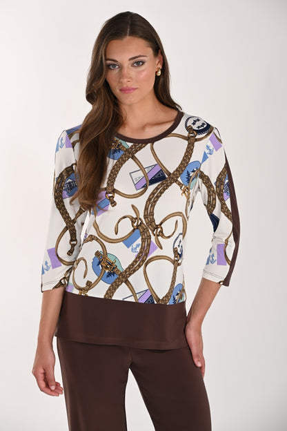 Frank Lyman Top 261207 Off White/Coconut