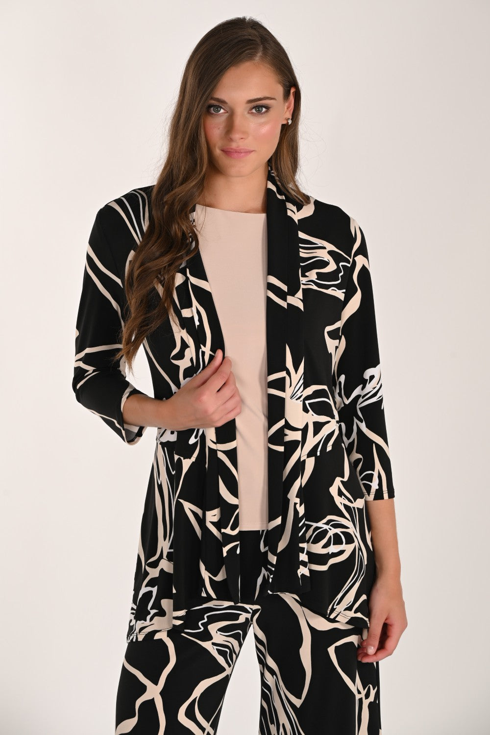 Gilet Frank Lyman 261226 Noir/Beige