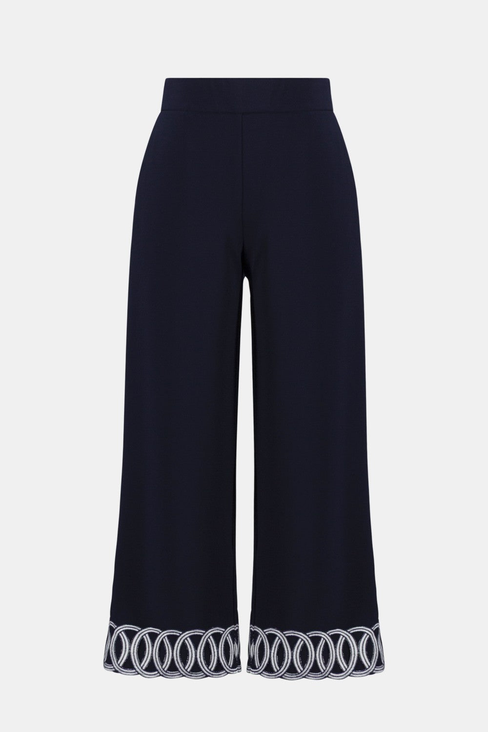 Joseph Ribkoff Pant 261246 Midnight Blue/Vanilla