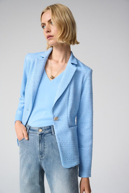 Joseph Ribkoff Top 261248-SB Sky Blue