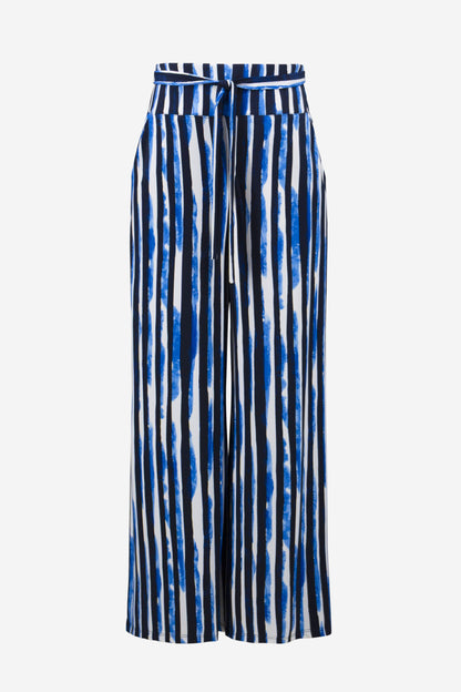 Joseph Ribkoff Pant 261292 Blue/Vanilla