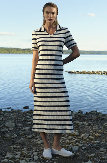 Frank Lyman Dress 261349 Natural/Navy