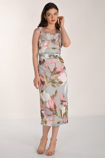 Frank Lyman Dress 261362 Seafoam/Pink