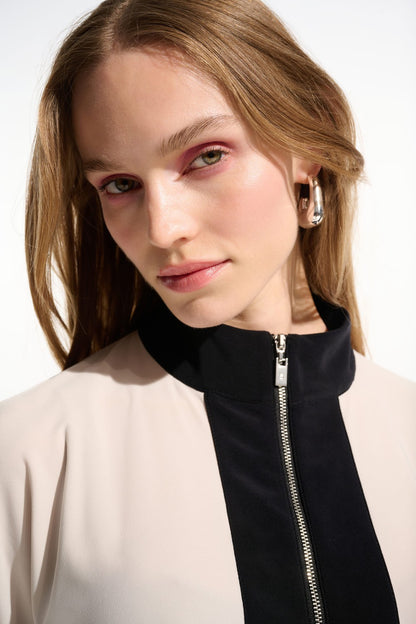 Jospeh Ribkoff Top 261611 Moonstone/Black