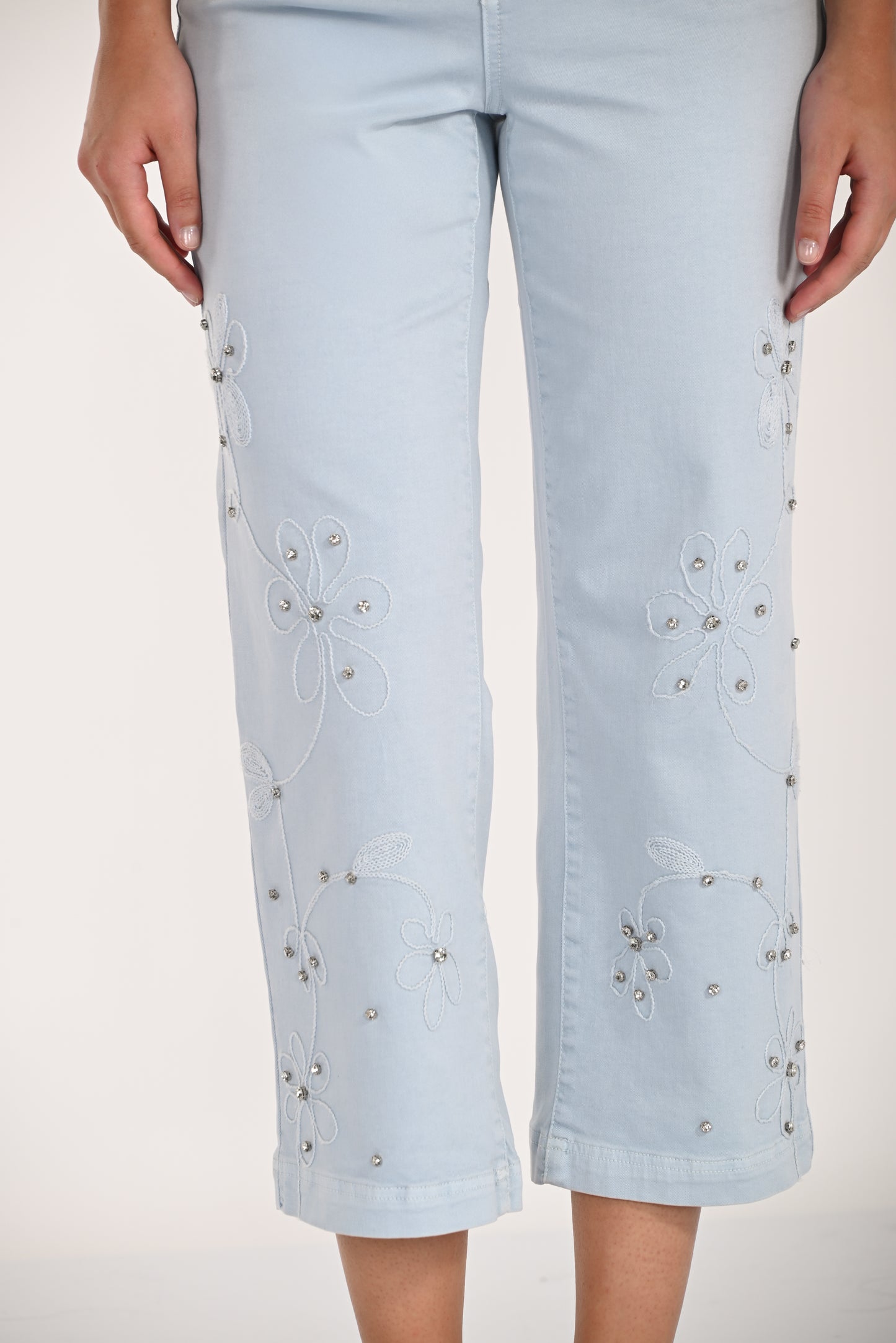 Frank Lyman Denim Pant 261613 Light Blue