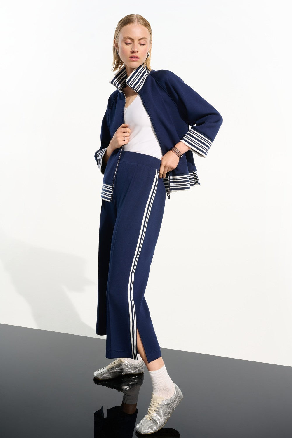 Joseph Ribkoff Pant 261618 Indigo/Vanille