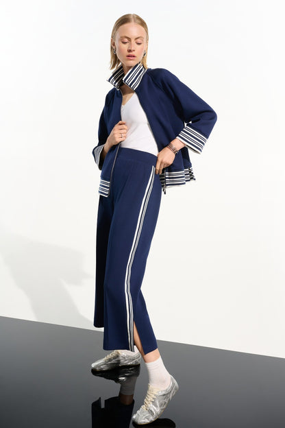 Joseph Ribkoff Pant 261618 Indigo/Vanille