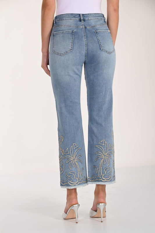 Frank Lyman Denim Pant 261621 Blue