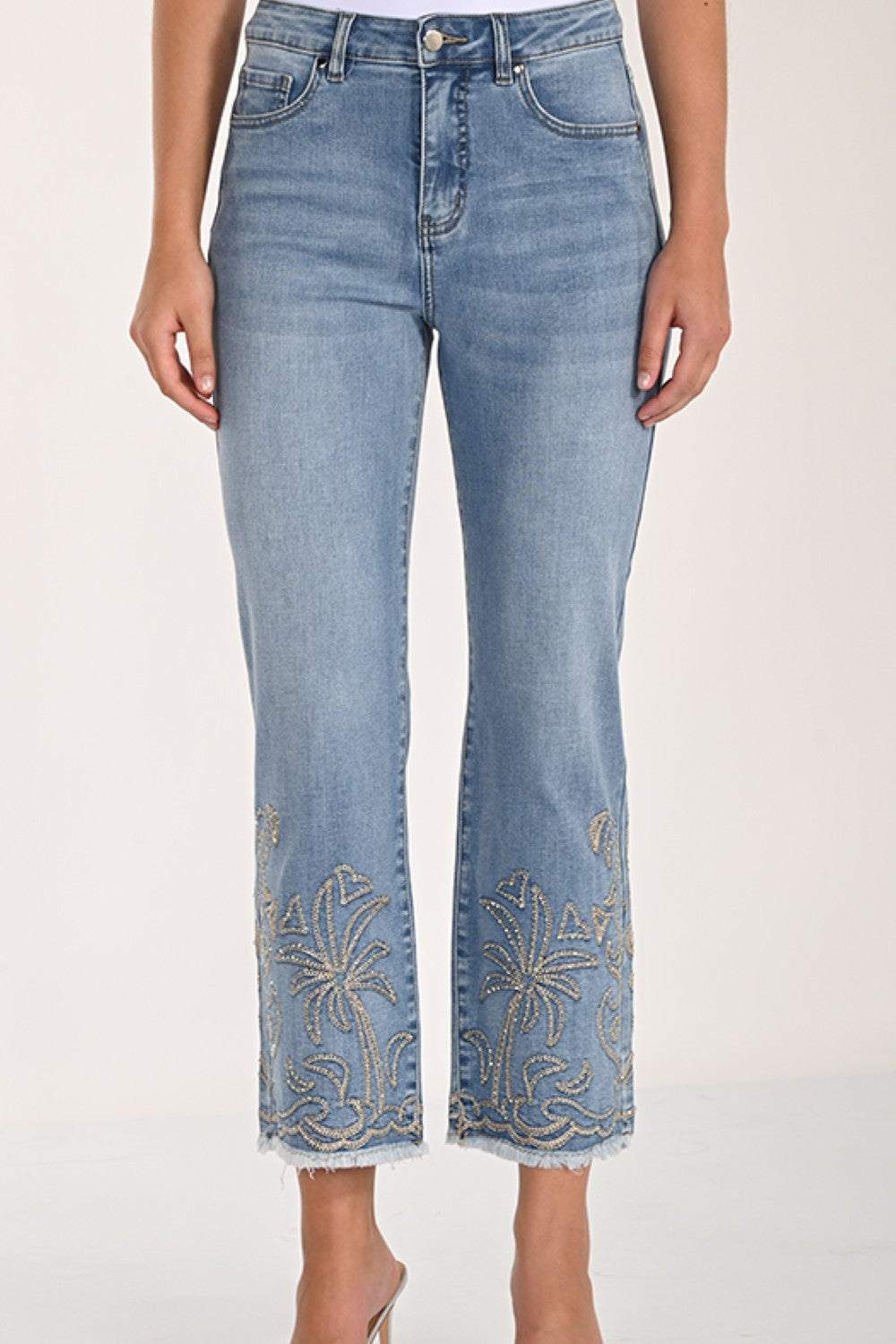 Frank Lyman Denim Pant 261621 Blue