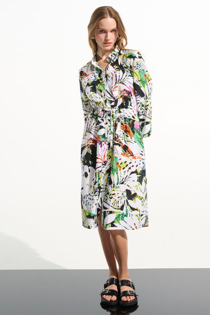 Joseph Ribkoff Dress 261623 Vanilla/Multi