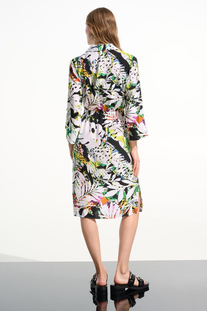 Joseph Ribkoff Dress 261623 Vanilla/Multi