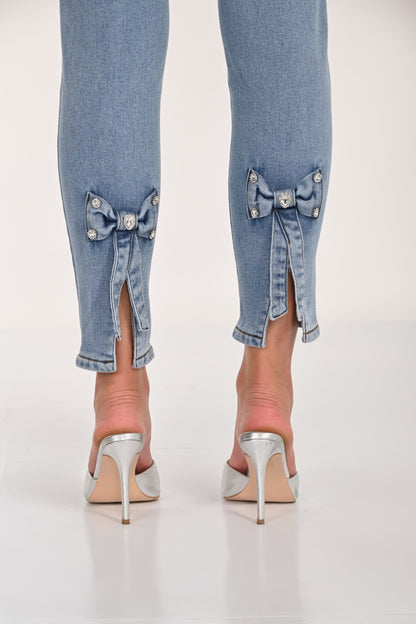 Frank Lyman Denim Pant 261625 Blue