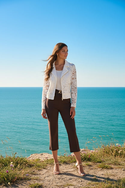 Frank Lyman Pant 261003-COCO Coconut